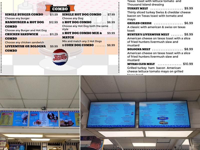 Myra's Menu