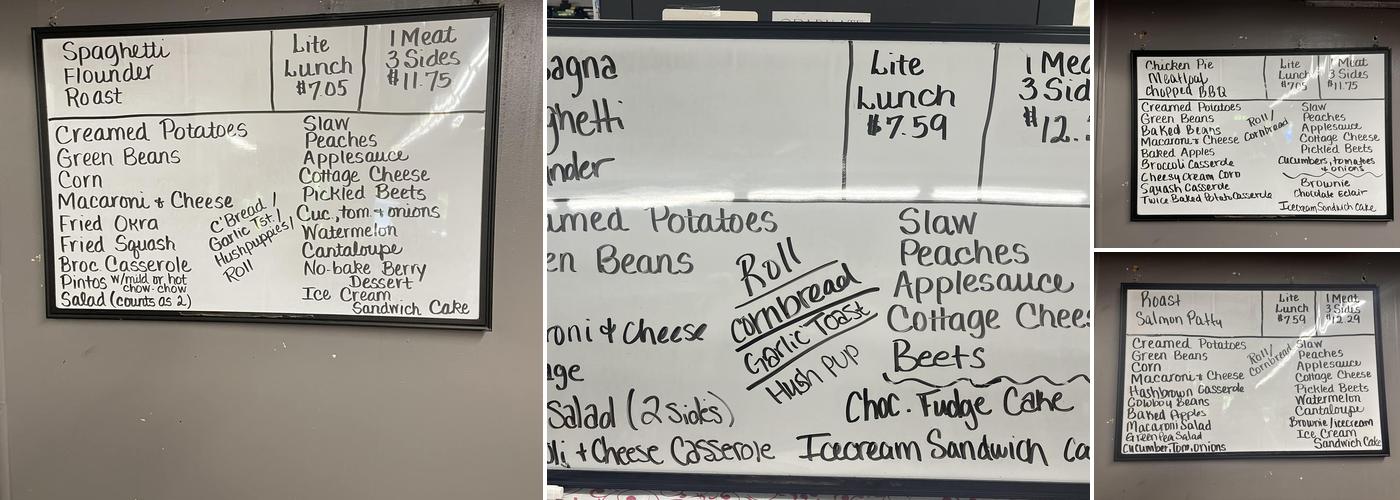 Bud's Korner Kitchen Menu