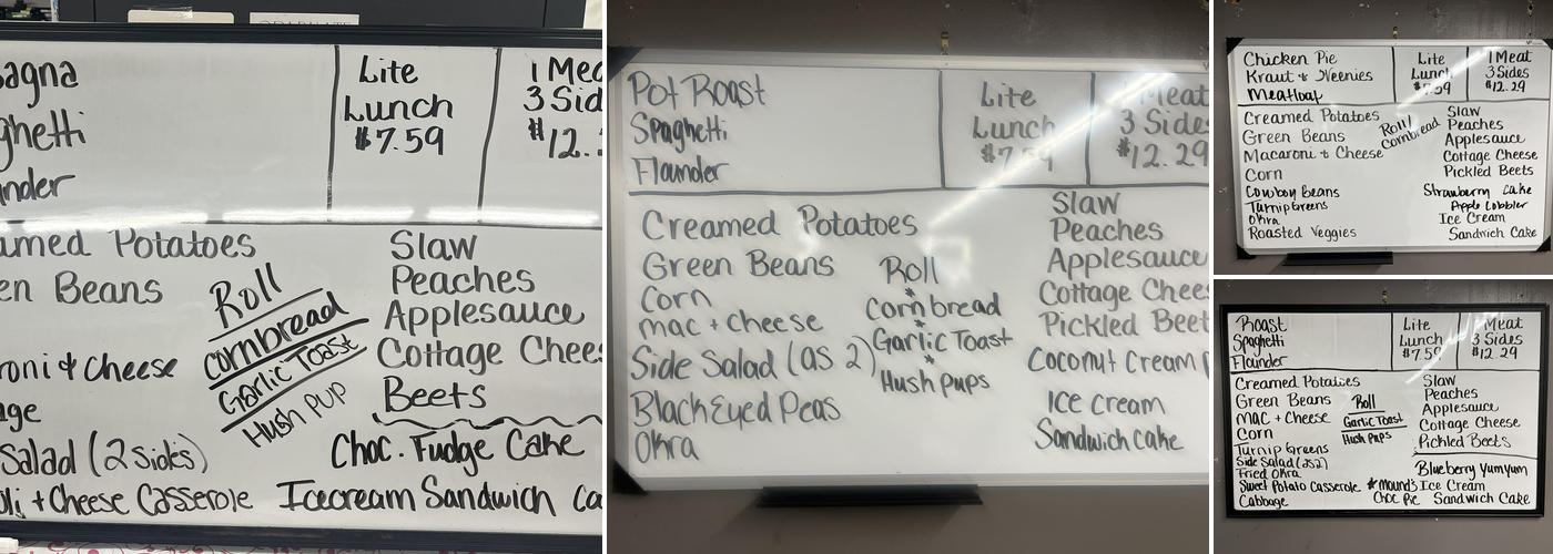 Bud's Korner Kitchen Menu