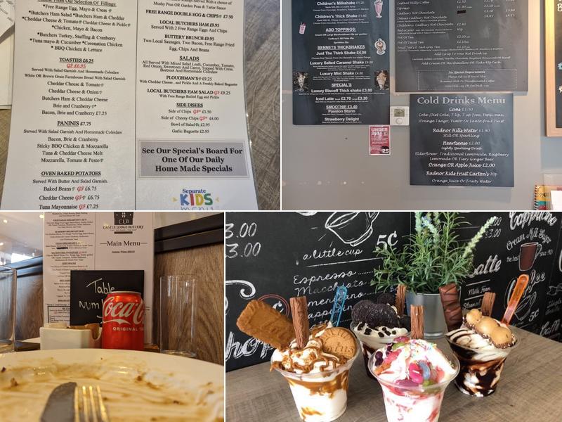 Castle Lodge Buttery Menu