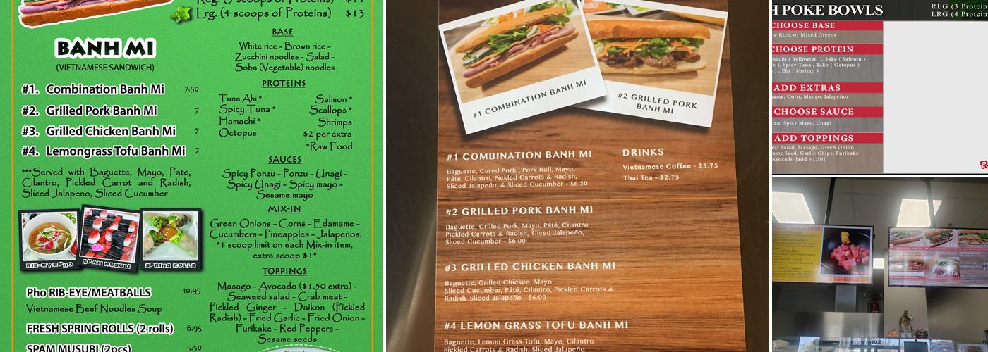 Banh Mi Express Menu