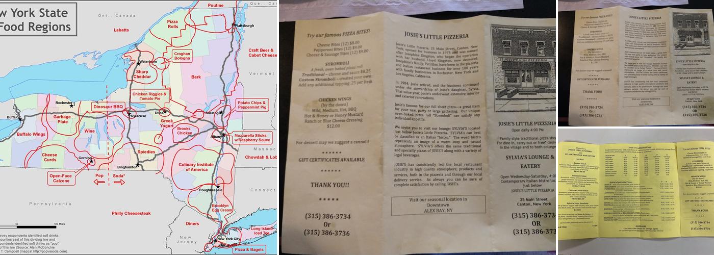 Josie's Little Pizzeria Menu