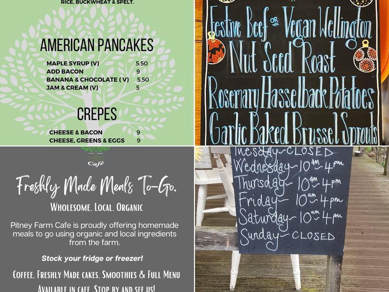 Pitney Farm Café Menu