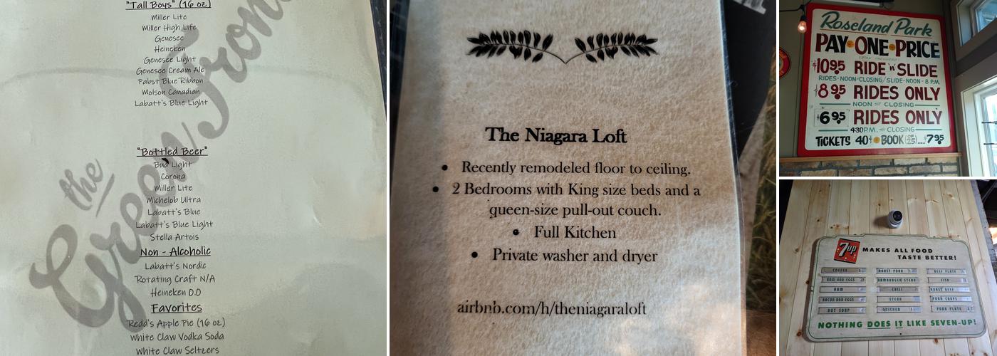 Green Front Menu