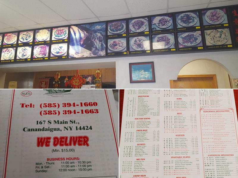 Rising Sun Menu