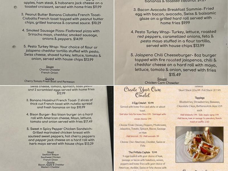 Gateway Grille Menu