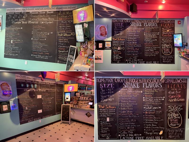 Great Shakes Menu