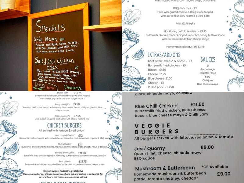 The Pig & Apple Menu