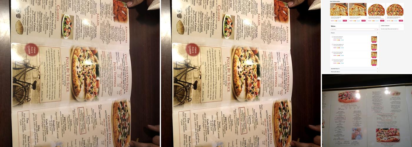 Alberona's DaVinci Pizza & Pasta Menu