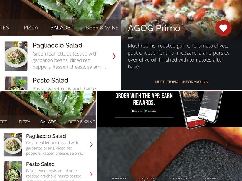 Pagliacci Pizza Menu