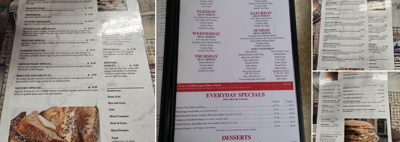 Lincoln Cafe & Catering Menu