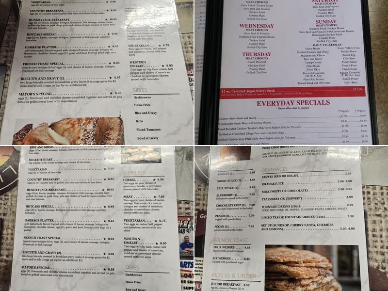 Lincoln Cafe & Catering Menu