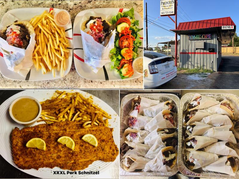 Pronto’s Gyros & Pizza 1800 W Oak St, Palestine