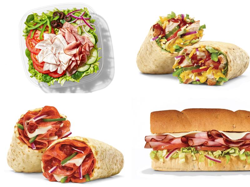 Subway Menu