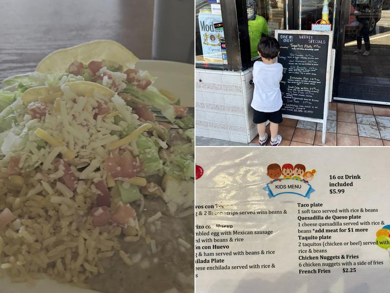 El Sabroso Grill Menu