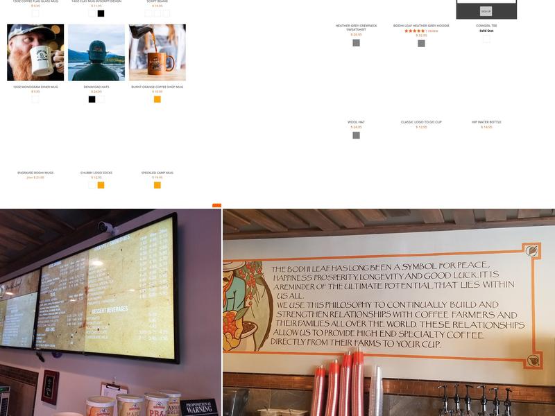 Bodhi Leaf Coffee Traders Menu