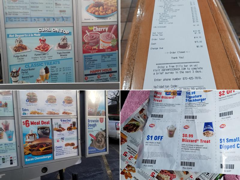 Dairy Queen Grill & Chill Menu
