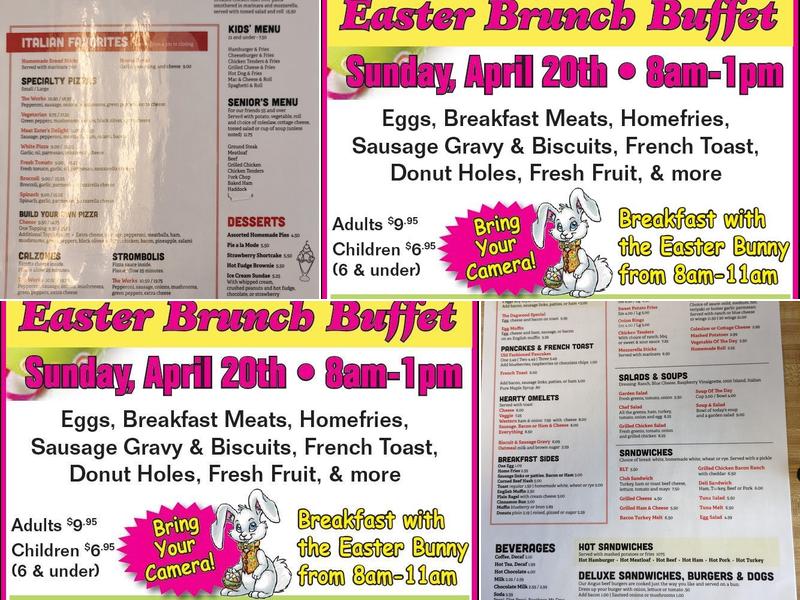 Leonard's Cherry-Knoll Restaurant Menu