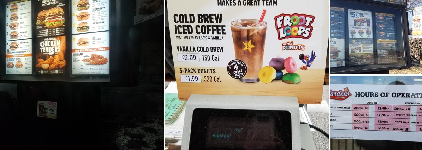 Hardee’s Menu