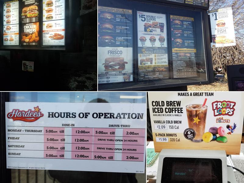 Hardee’s Menu