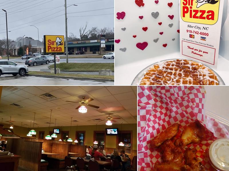 Sir Pizza 1403 E 11th St, Siler City