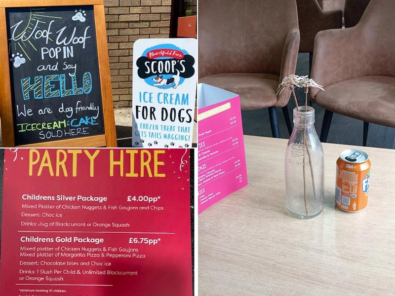 Coppice Cafe at Beacon Country Park Menu