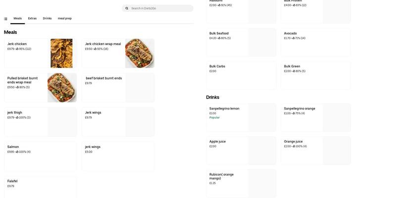 The Coffee Shop Menu