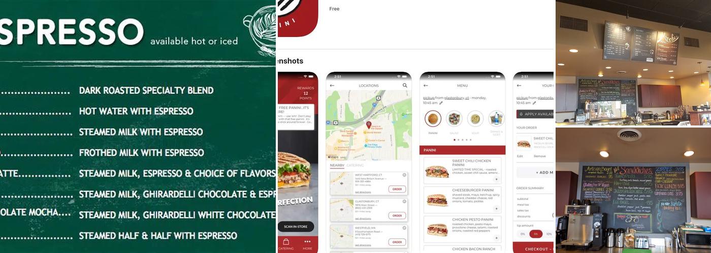Coffee Rush Menu