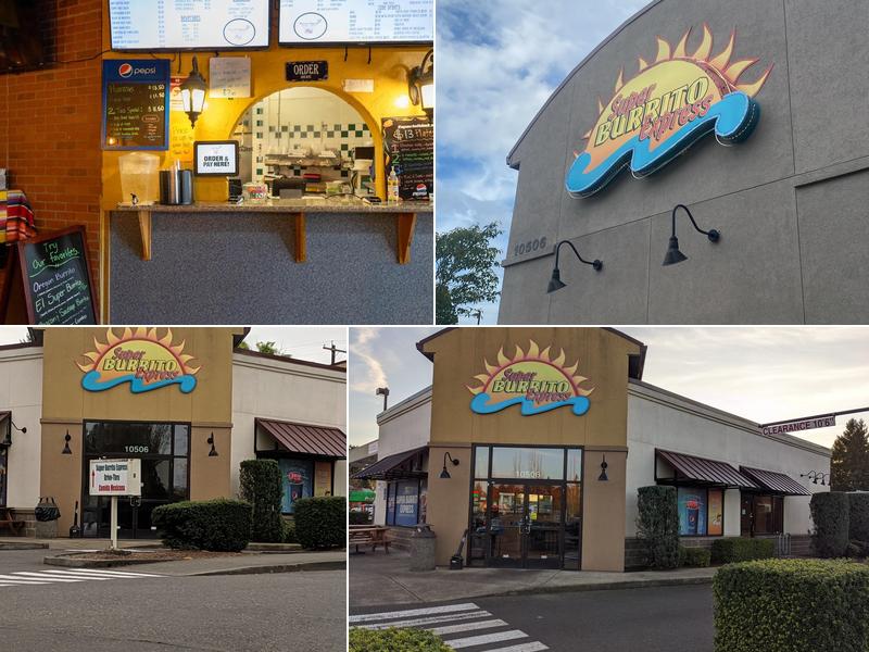 Super Burrito Express 10506 SE 42nd Ave, Milwaukie