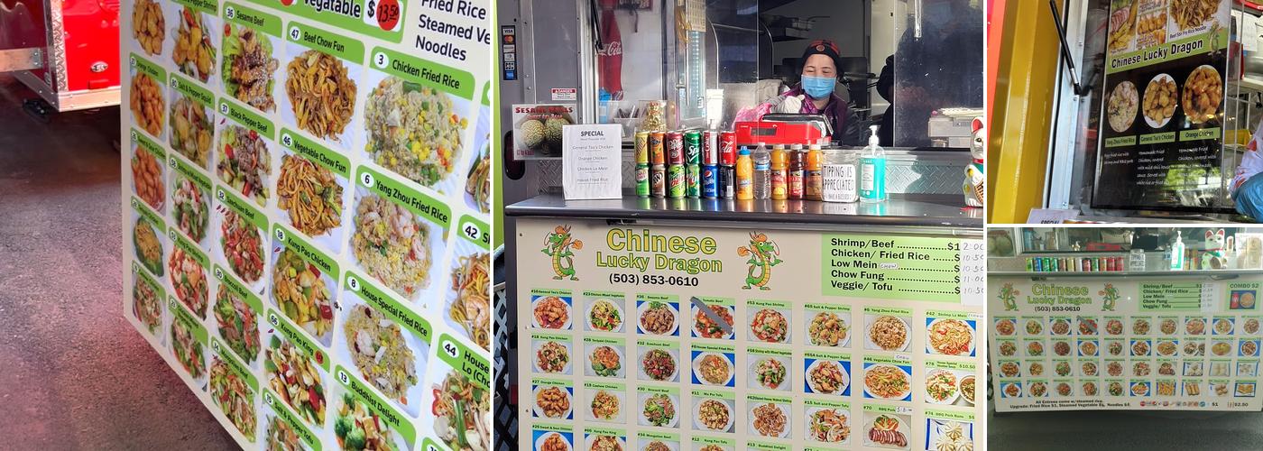 Chinese Lucky Dragon Menu