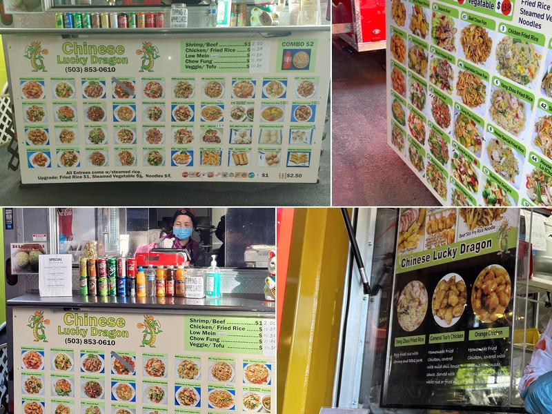 Chinese Lucky Dragon Menu