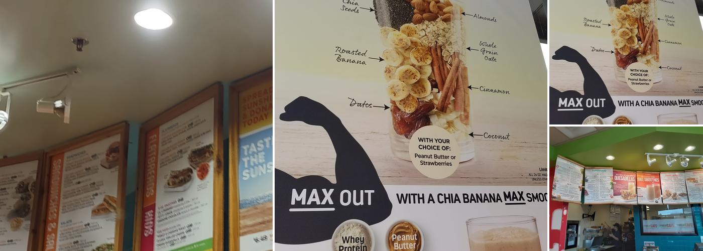 Tropical Smoothie Cafe Menu