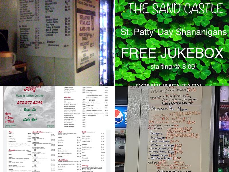 Mazloom's Bar & Restaurant Menu