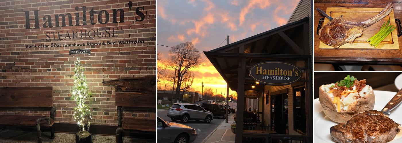 Hamilton's Steakhouse Menu