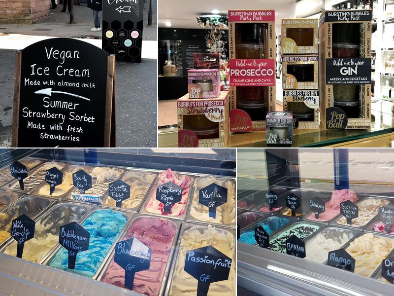 Geraldo's, Largs Menu