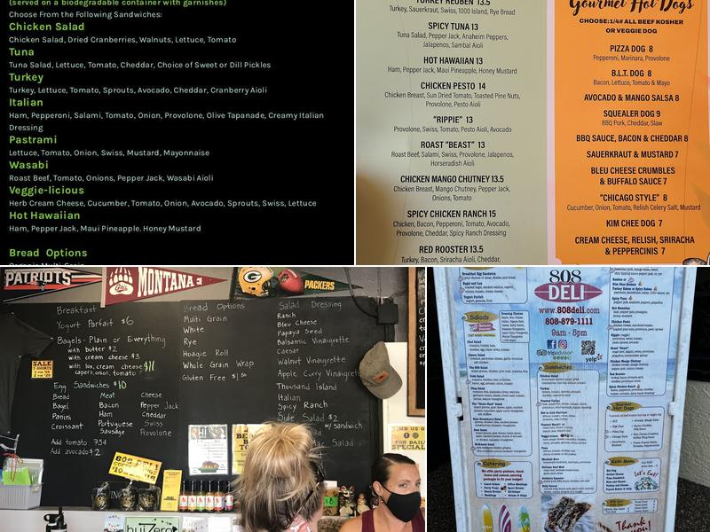 808 Deli Menu