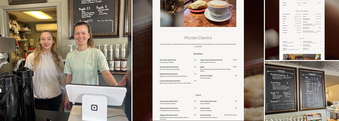 Caffe Piccolo Menu