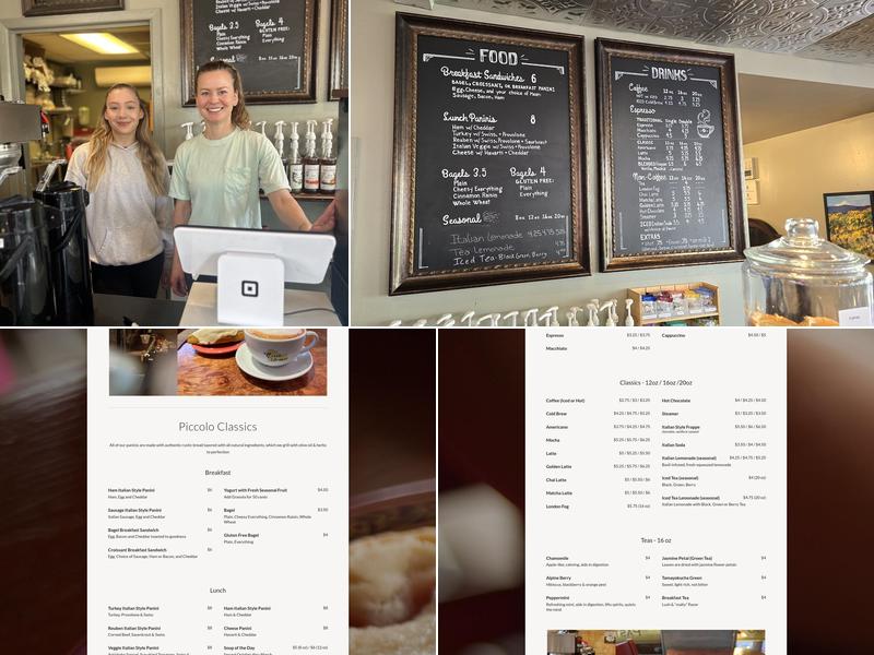 Caffe Piccolo Menu