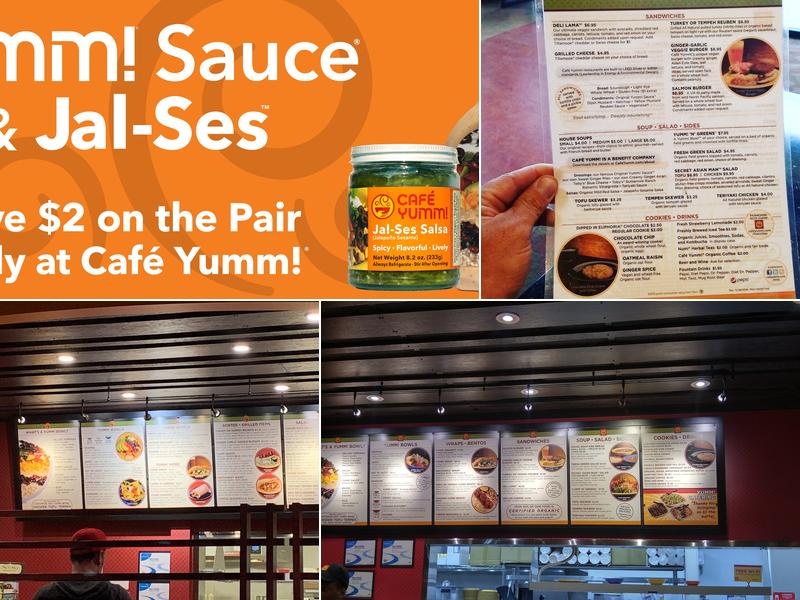 Cafe Yumm! - Cascade Park Plaza Menu