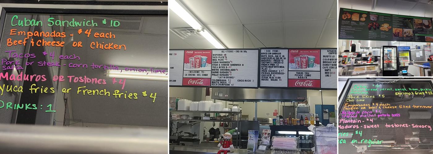 La Cocina Del Coqui Restaurant Menu