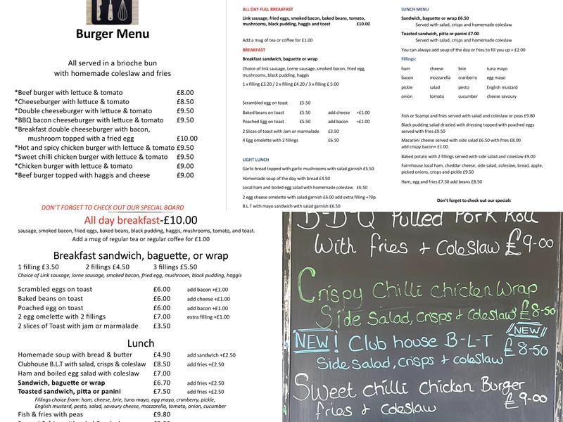 Naomi’s kitchen Menu