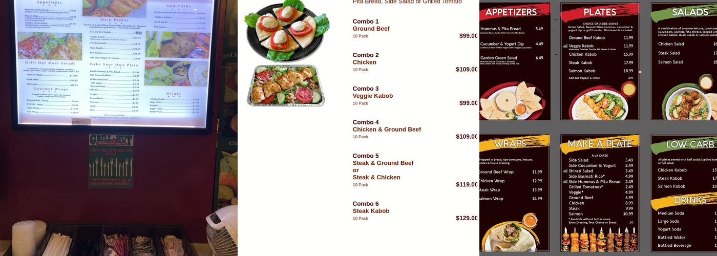 Grill Hut Menu