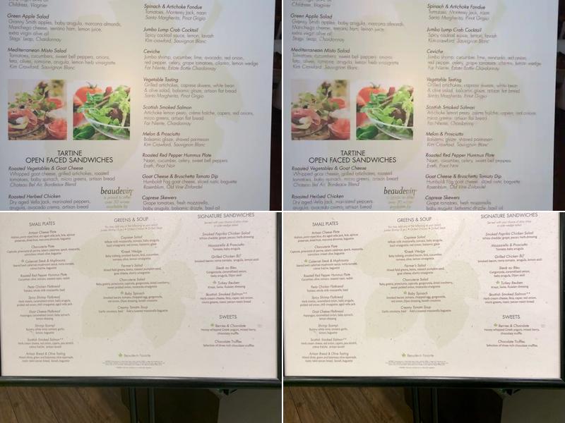 Beaudevin Menu