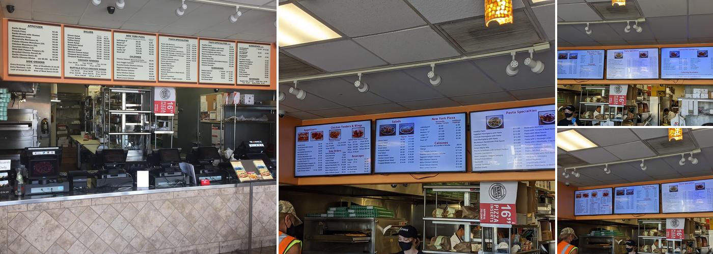 Ameci Pizza & Pasta Menu