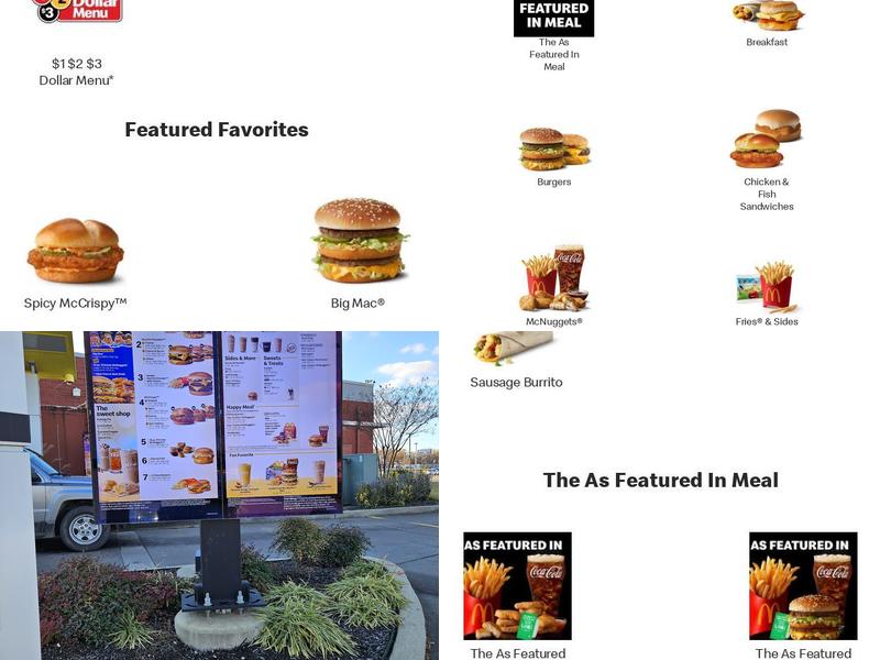 McDonald's Menu