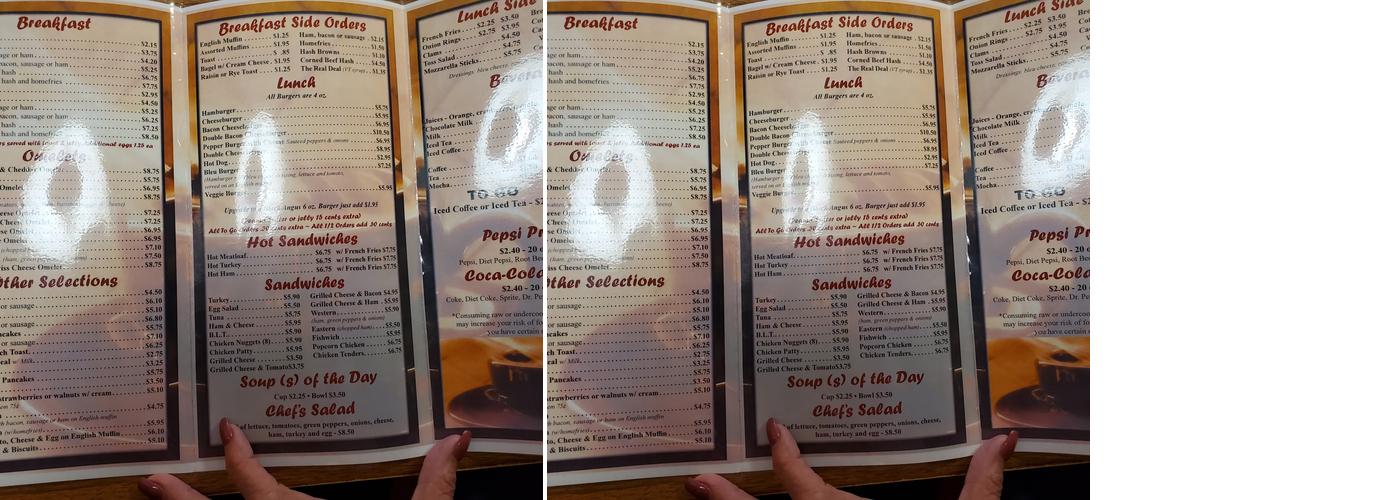 The Common Cafe Menu