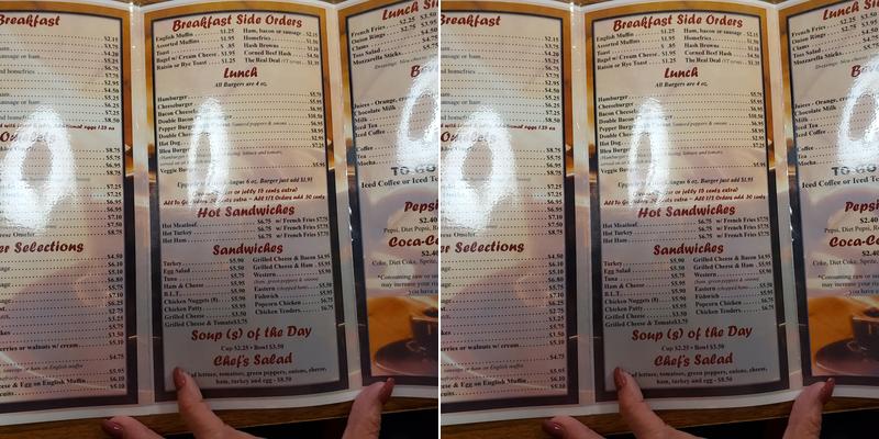 The Common Cafe Menu