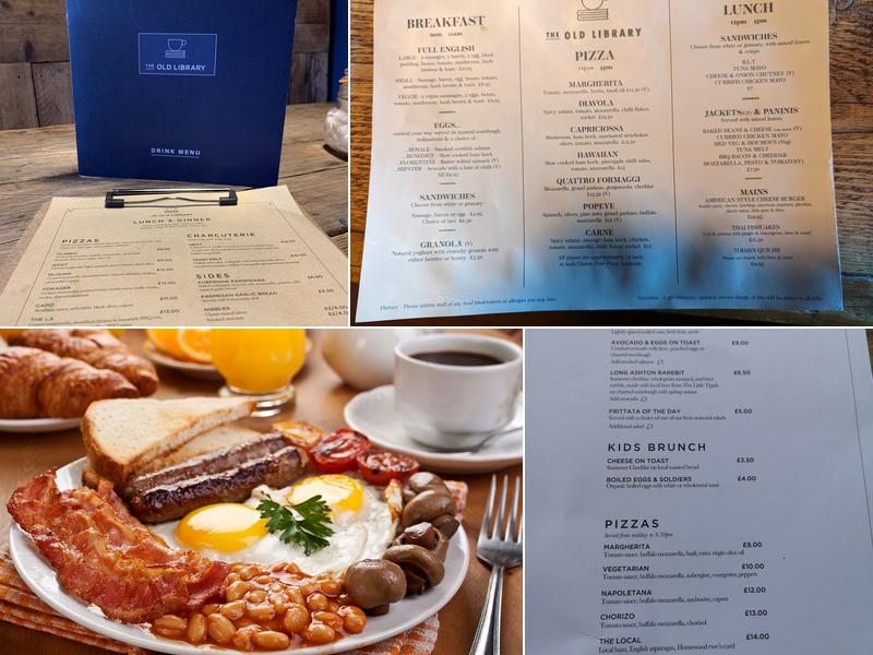 The Old Library Menu