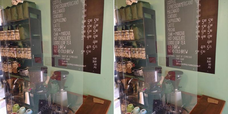 The Fresh Pot Menu