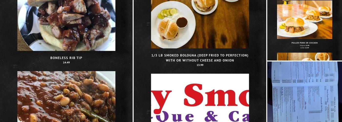 Holy Smokes BBQ & Catering Menu